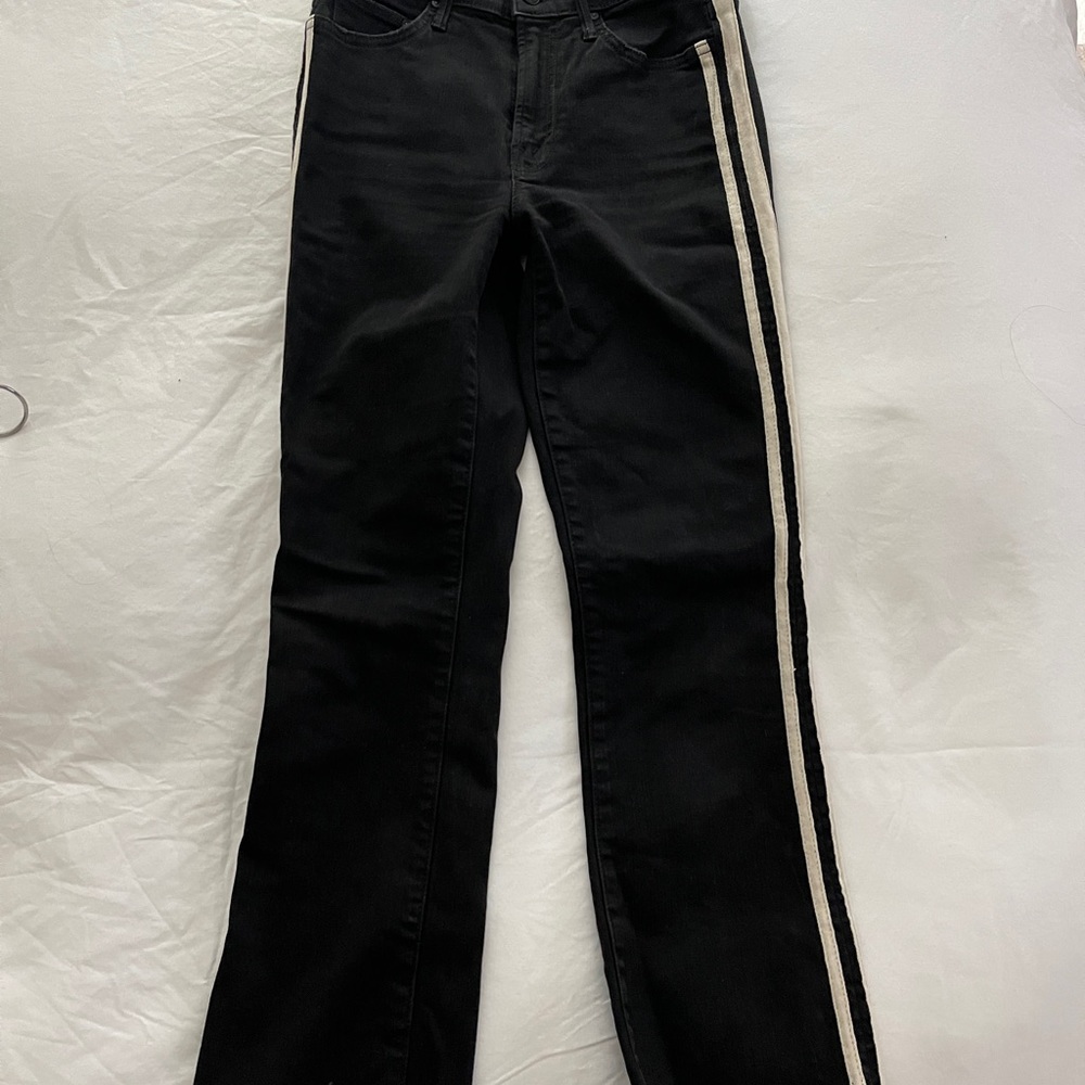 Mother Hustler Ankle Fray Jeans
